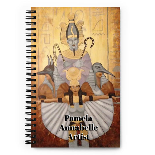 Egyptian Spiral notebook by Pamela Annabelle